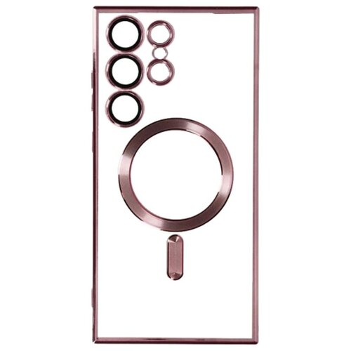 Silikonska maska Magsafe SAMSUNG S25 ULTRA ROZE Slike