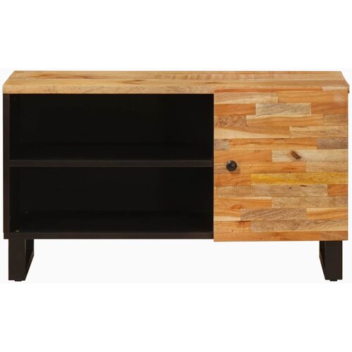  ormar s policom Smeđa 80 x 33 x 46 cm Čvrsto drvo manga Slike