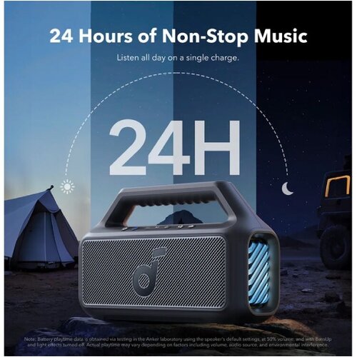 Anker Soundcore Boom 2 80W 2.1 prenosivi bluetooth IPX7 zvučnik crni Cene