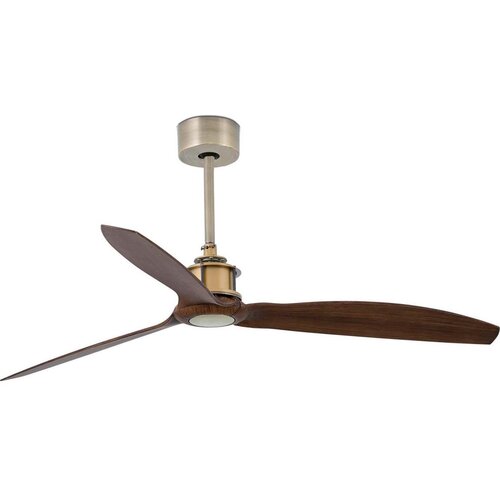Faro 33398WT - Plafonski ventilator JUST FAN M, prečnik 128 cm, braon/mesing, Wi-Fi (Tuya) + daljinski upravljač Cene
