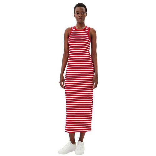 Tommy Hilfiger prugasta maxi haljina Cene