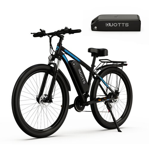Duotts C29 treking električno kolo 29&amp;quot; 750W motor 48V 2*15Ah dvojna baterija mtb e-kolo - črna, (21249939) Slike