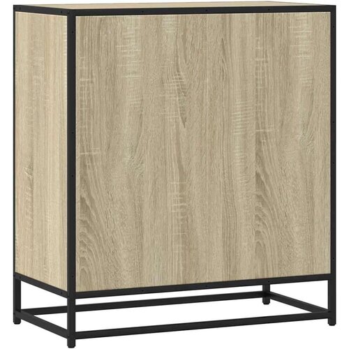 VidaXL Komoda boja hrasta 68x35x76 cm konstruirano drvo Slike