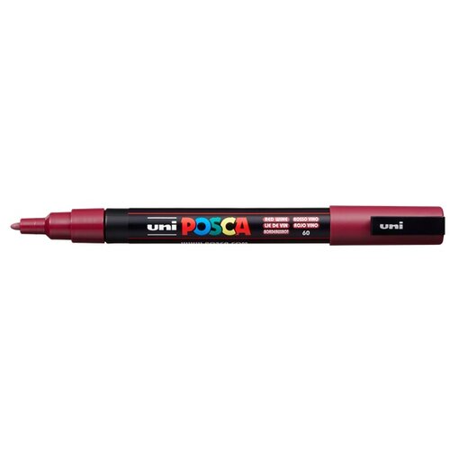  Marker UNI POSCA PC-3M 0.9 - 1.3 MM burgundy Cene