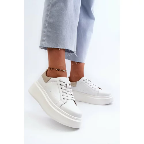 Kesi D&A Women's Platform Sneakers White
