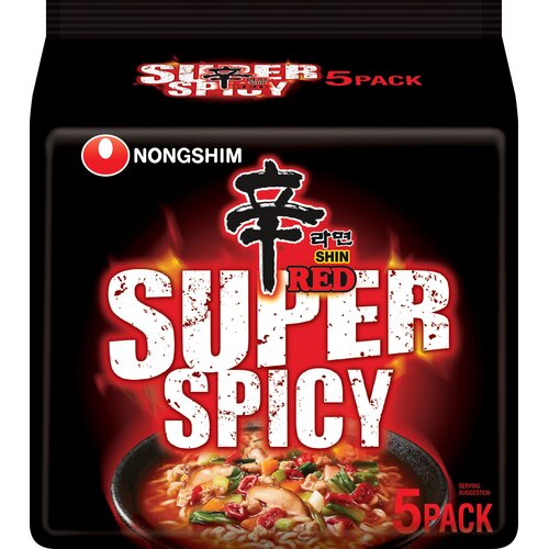Instant Noodles - Red Shin Ramyun Super Spicy - 600 g Cene
