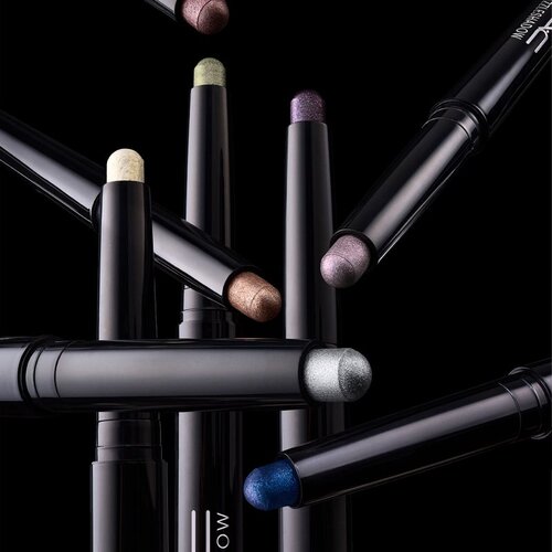 MAC Cosmetics Dazzleshadow Eyeshadow Stick kremasto senčilo za oči v paličici odtenek Black Ice 1.6 g Slike