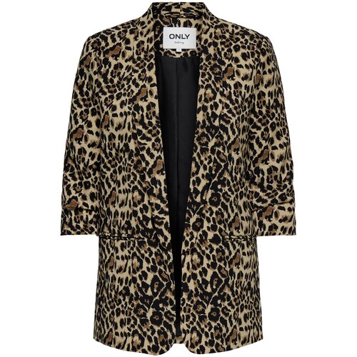 Only Blazer 'ONLELLY' bež / karamel / črna Cene