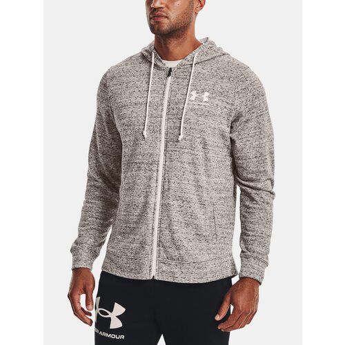 Under Armour Sweatshirt UA Rival Terry LC FZ-WHT - Mens Slike