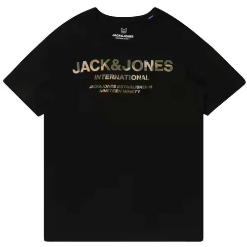 Jack & Jones majice s kratkimi rokavi - Črna