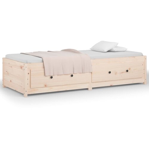  Dnevni krevet 90 x 190 cm mali masivna borovina Slike