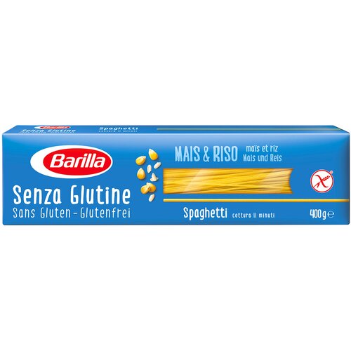 Barilla testenina bez glutena spaghetti 400g Slike
