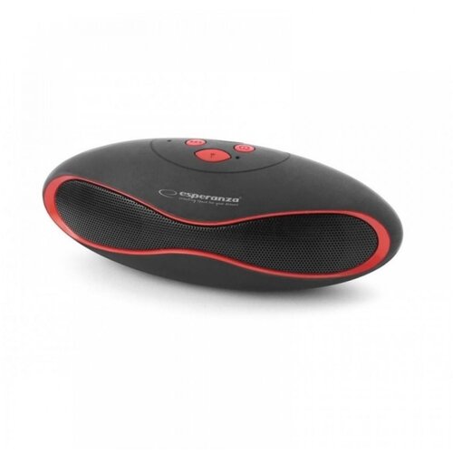 Esperanza Zvučnici BLUETOOTH ESPERANZA TRIVAL, 3W, FM Radio, USB+microSD, BLACK-RED, EP117KR Cene