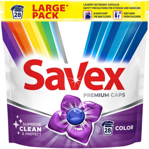 Savex kapsule za pranje veša color 28kom Slike