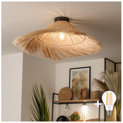  Brilagi - LED plafonski luster CERIA BOHO 1xE27/40W/230V prečnik 100 cm ratan Cene