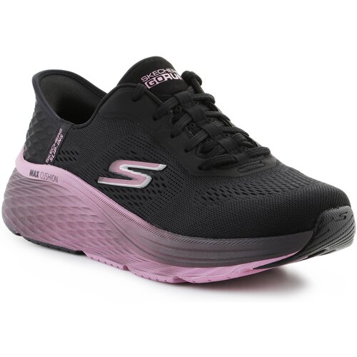 Skechers Nizke superge Slip-Ins Max Cushioning Elite 129626-BKMV Black/Mauve Črna Cene
