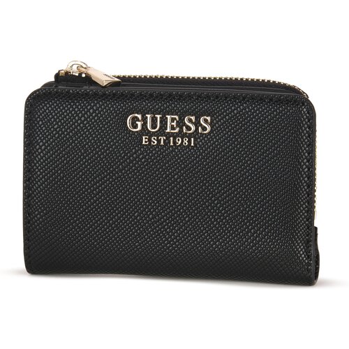 Guess Denarnice BLA LAUREL LARGE ZIP Črna Cene