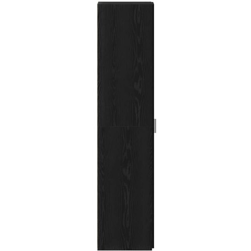  Highboard 2 pcs Crni hrast 30 x 42,5 x 185 cm Slike