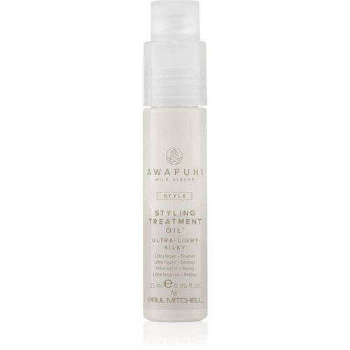 Paul Mitchell Awapuhi Wild Ginger Styling Treatment Oil regeneracijsko olje za suhe in poškodovane lase 25 ml Cene