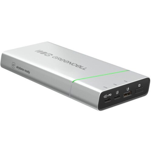 Green cell PBPLGC20P power bank Lithium-Ion (Li-Ion) 20800 mAh Aluminium, Black, Green, Light grey, Silver Cijene