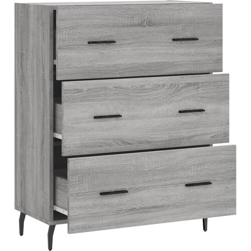  Komoda boja hrasta sonome 69,5 x 34 x 90 cm konstruirano drvo Slike