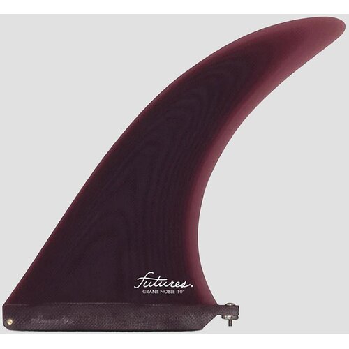 Futures Fins Single Grant Noble 10.0 Fiberglass Us Fin lila Slike