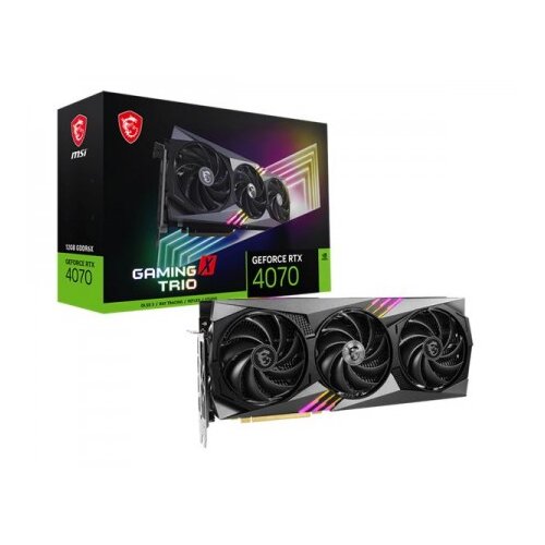 MSI rtx 4070 gaming trio 12G grafička kartica Slike