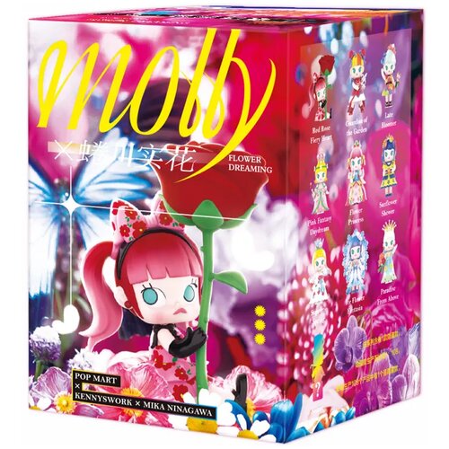 Pop Mart figurica molly x mika ninagawa flower dreaming series blind box (single) Slike