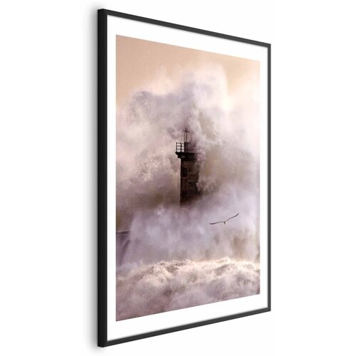  Plakat - Storm 29.7x42 Crni okvir s margom Cene