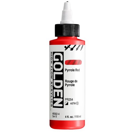  GOLDEN High Flov akrilna boja 118 ml | 8582 Pyrrole Red Slike