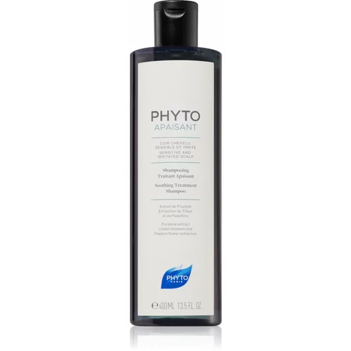 Phyto apaisant Soothing Treatment Shampoo pomirjujoči šampon za občutljivo in razdraženo kožo 400 ml