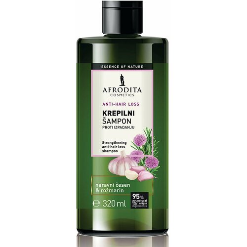 Afrodita Cosmetics essence of nature šampon protiv opadanja i za jačanje kose 320ml Slike