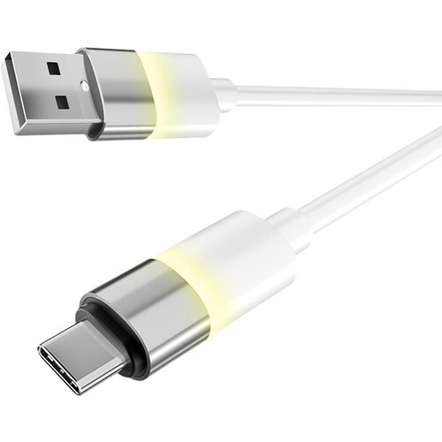 Avax Kabl CB312 Glowy / USB-A to USB-C / 18W / 1 m / White Cene