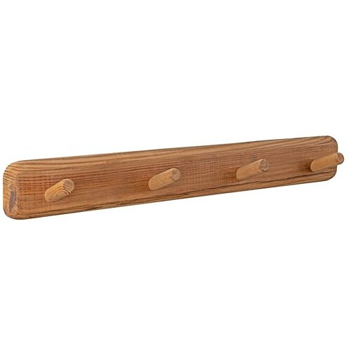 WALTECO Zidna lajsna s kukicama (D x Š x V: 730 x 99 x 100 mm, Broj kuka: 4 Kom., Drvo) Cijene