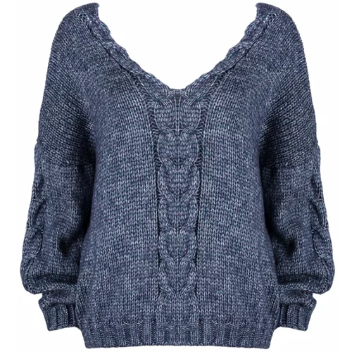 Kamea Woman's Sweater K.21.610.12 Navy Blue
