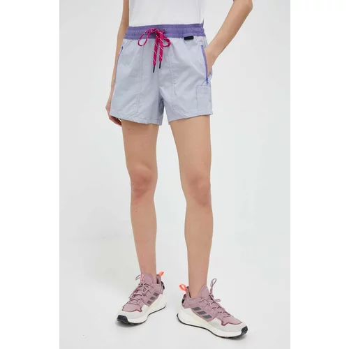 Wrangler Kratke hlače ATG ženske, vijolična barva