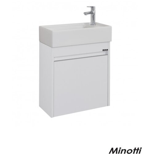 Minotti lavabo sa ormarićem 50cm lineart moon white Cene