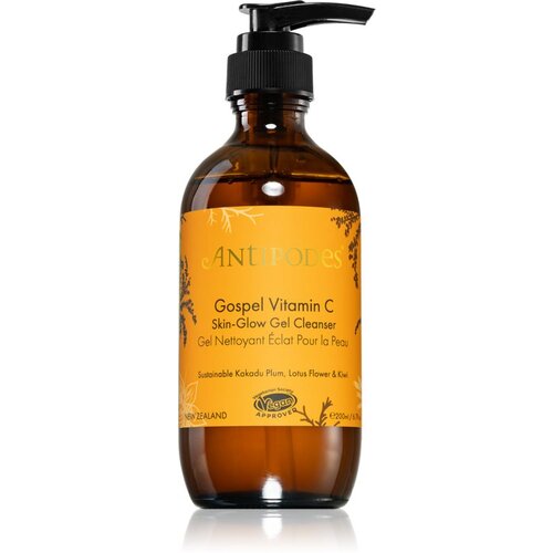 Antipodes Gospel Vitamin C Skin-Glow Gel Cleanser posvjetljujući gel za či&amp;scaron;ćenje s vitaminom C 200 ml Slike