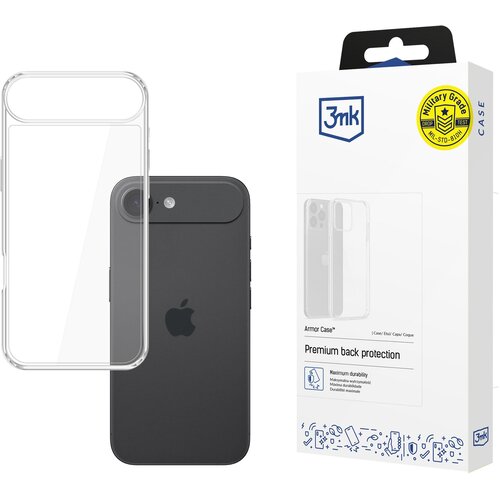 3mk ARMOR ZA&Scaron;ČITNI OVITEK ZA IPHONE 17 Z ZA&Scaron;ČITNIM SISTEMOM PRED PADCI, (5000338799) Cene
