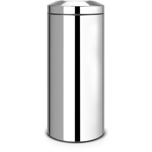 Brabantia Jeklen koš za smeti v sijajno srebrni barvi 30 l Flame Guard – Cene