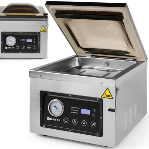 Hendi Ma&scaron;ina za pakovanje s vakuumskom komorom, Profi Line, Lepljiva traka 300 mm, 230V/950W, 367x425x(H)364mm Cene