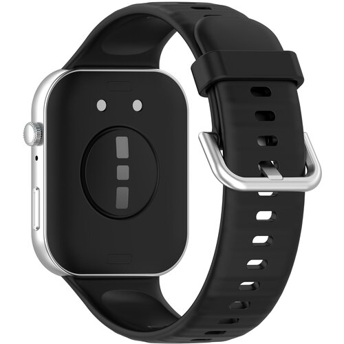 INF Silikonski pašček za Huawei Fit 4 - Svetlo roza, srebrna zaponka Black, (22148818) Cene