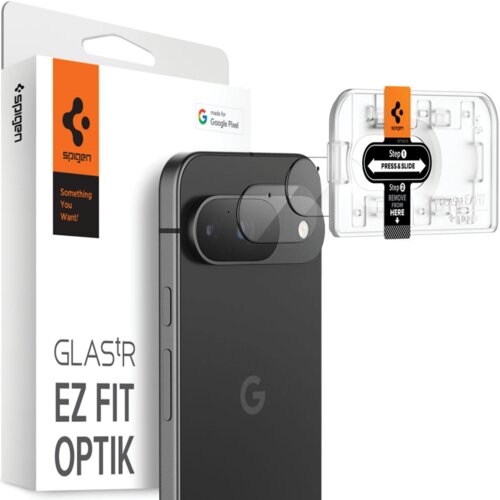 Spigen ZAŠČITNI OVITEK ZA KAMERO OPTIK.TR EZ FIT ZA GOOGLE PIXEL 9, 2 KOMADA, (5000253156) Cene