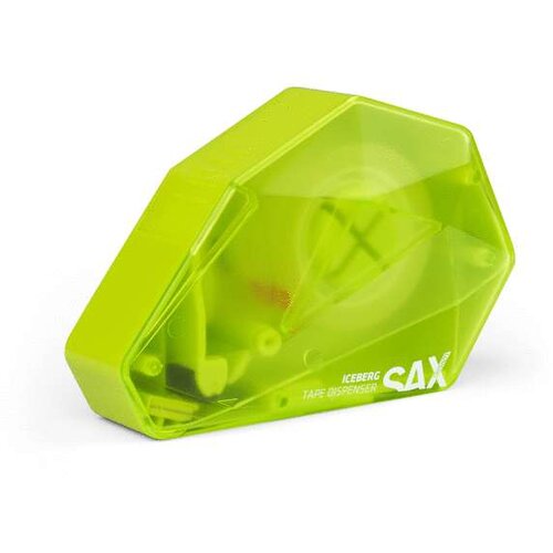  Dispenzer jednoručni za selotape Sax ICEBERG zeleni Cene