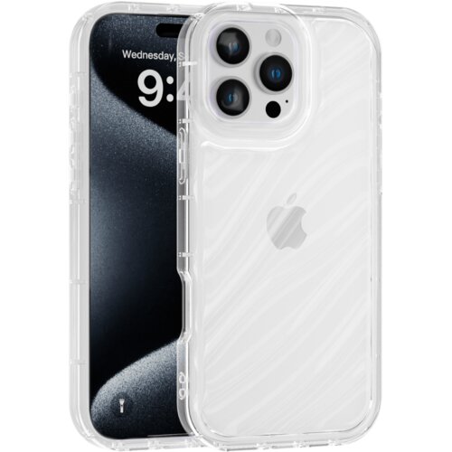 Apple aurora wave maska za iphone 16 pro max - providna Cene