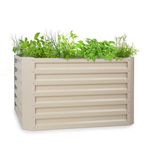 Blumfeldt Blum High Grow Straight, visoka greda, 100 x 60 x 100 cm, 600 l, jeklo Cene