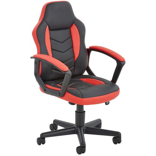 XORA GAMING STOL umetna masa, tekstil rdeča, črna Cene