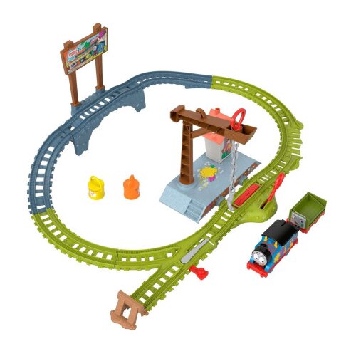 Fisher Price Igračka Tomica i prijatelji staza za vozić HTN34 Slike