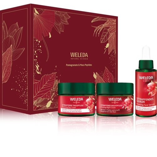 Weleda Pomegranate and Maca peptides poklon set za učvršćivanje kože lica Cijene