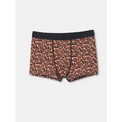 Dagi D-Men Compact Combed Hosiery Patterned Boxer